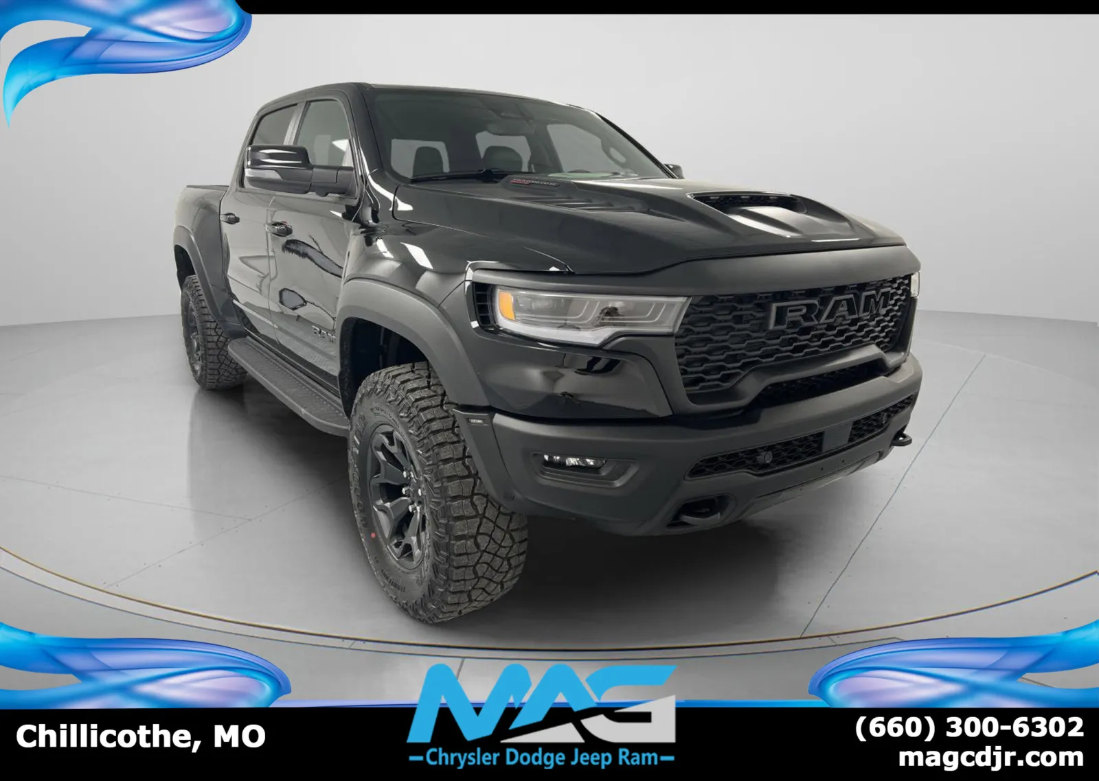 Black 2026 Ram 1500 RHO for sale in Chillicothe, MO
