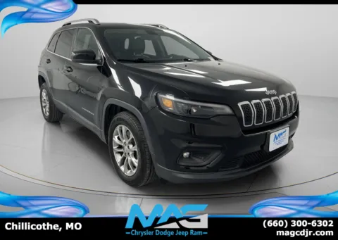 Black 2019 Jeep Cherokee Latitude Plus for sale in Chillicothe, MO