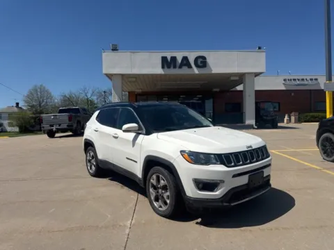 White 2019 Jeep Compass Limited for sale in Chillicothe, MO