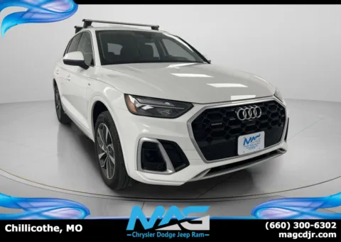 White 2023 Audi Q5 S line Premium Plus for sale in Chillicothe, MO