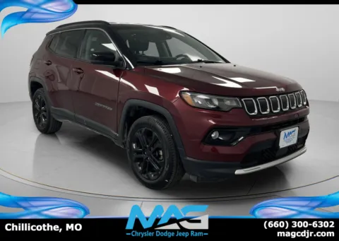 Red 2022 Jeep Compass Limited for sale in Chillicothe, MO