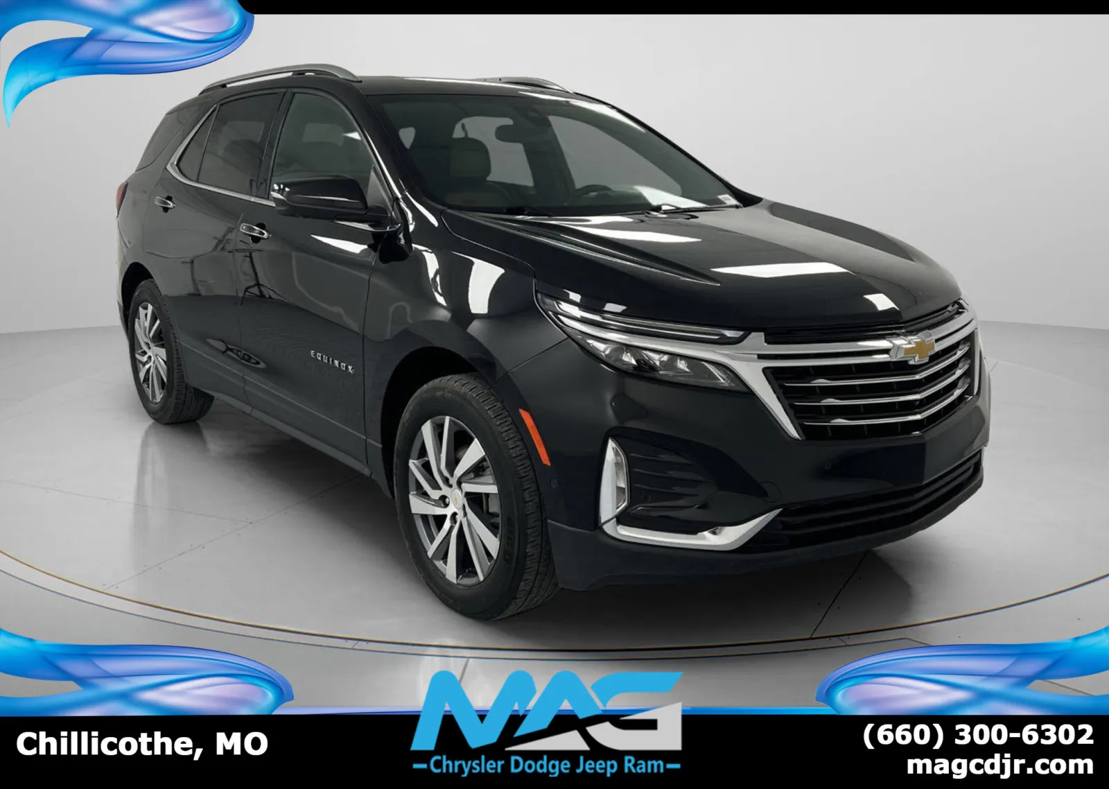 Black 2024 Chevrolet Equinox Premier for sale in Chillicothe, MO
