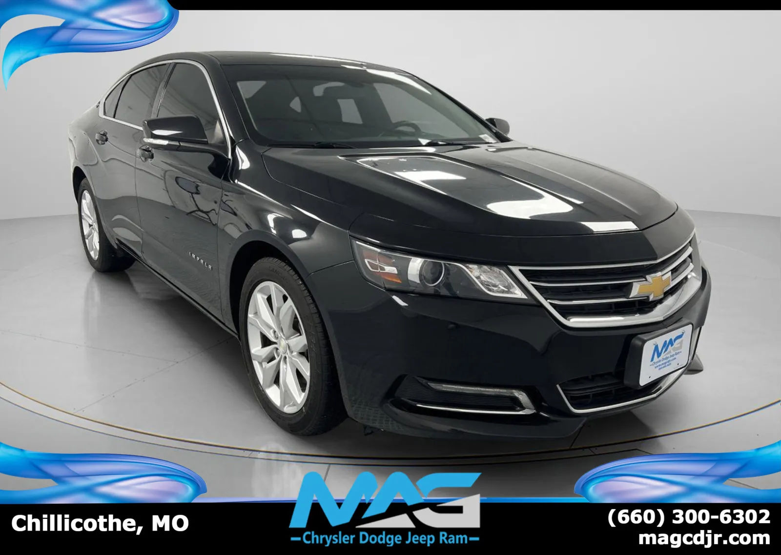 Black 2019 Chevrolet Impala LT for sale in Chillicothe, MO