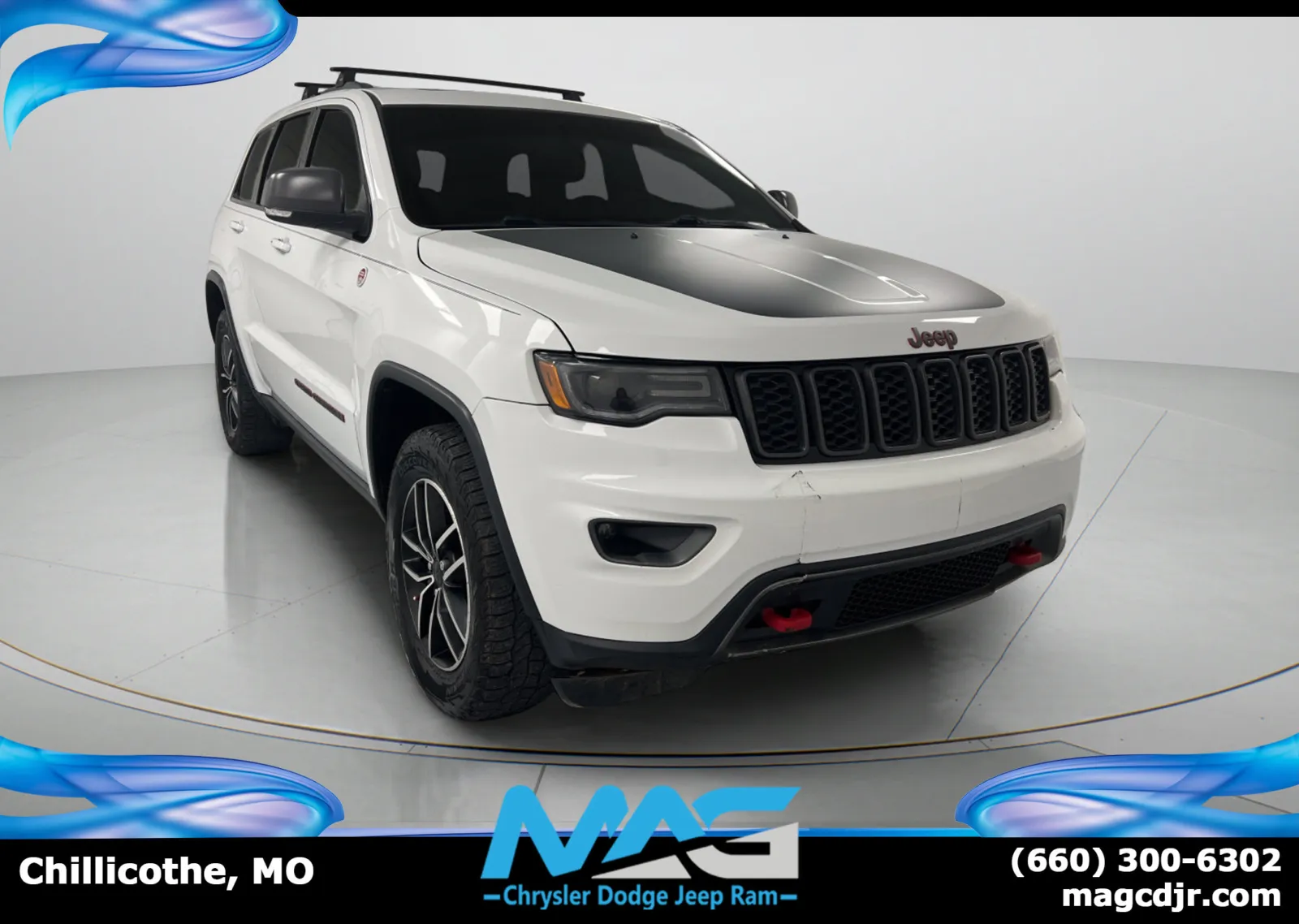 White 2020 Jeep Grand Cherokee Trailhawk for sale in Chillicothe, MO