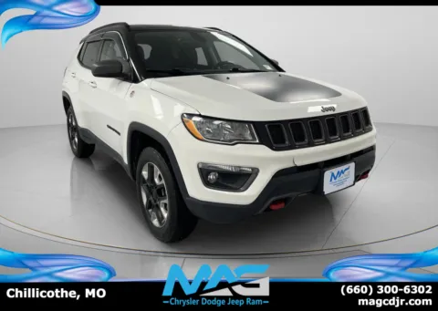 White 2018 Jeep Compass Trailhawk for sale in Chillicothe, MO