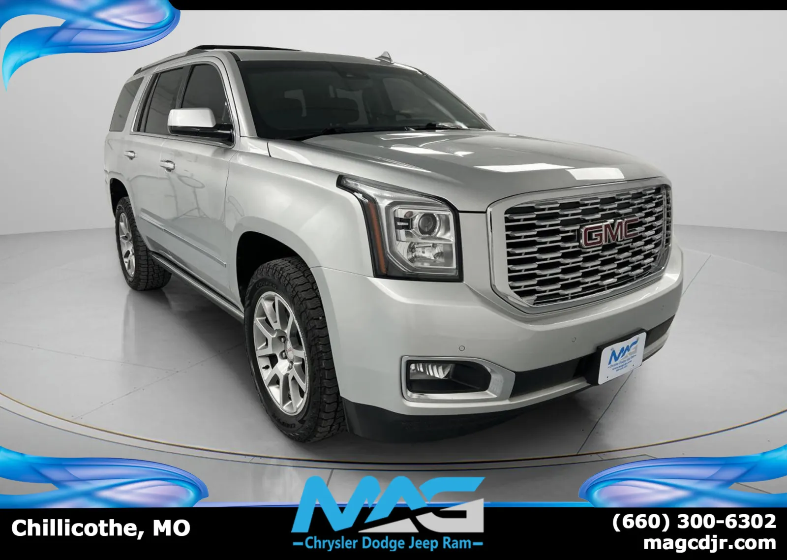 Silver 2019 GMC Yukon Denali for sale in Chillicothe, MO