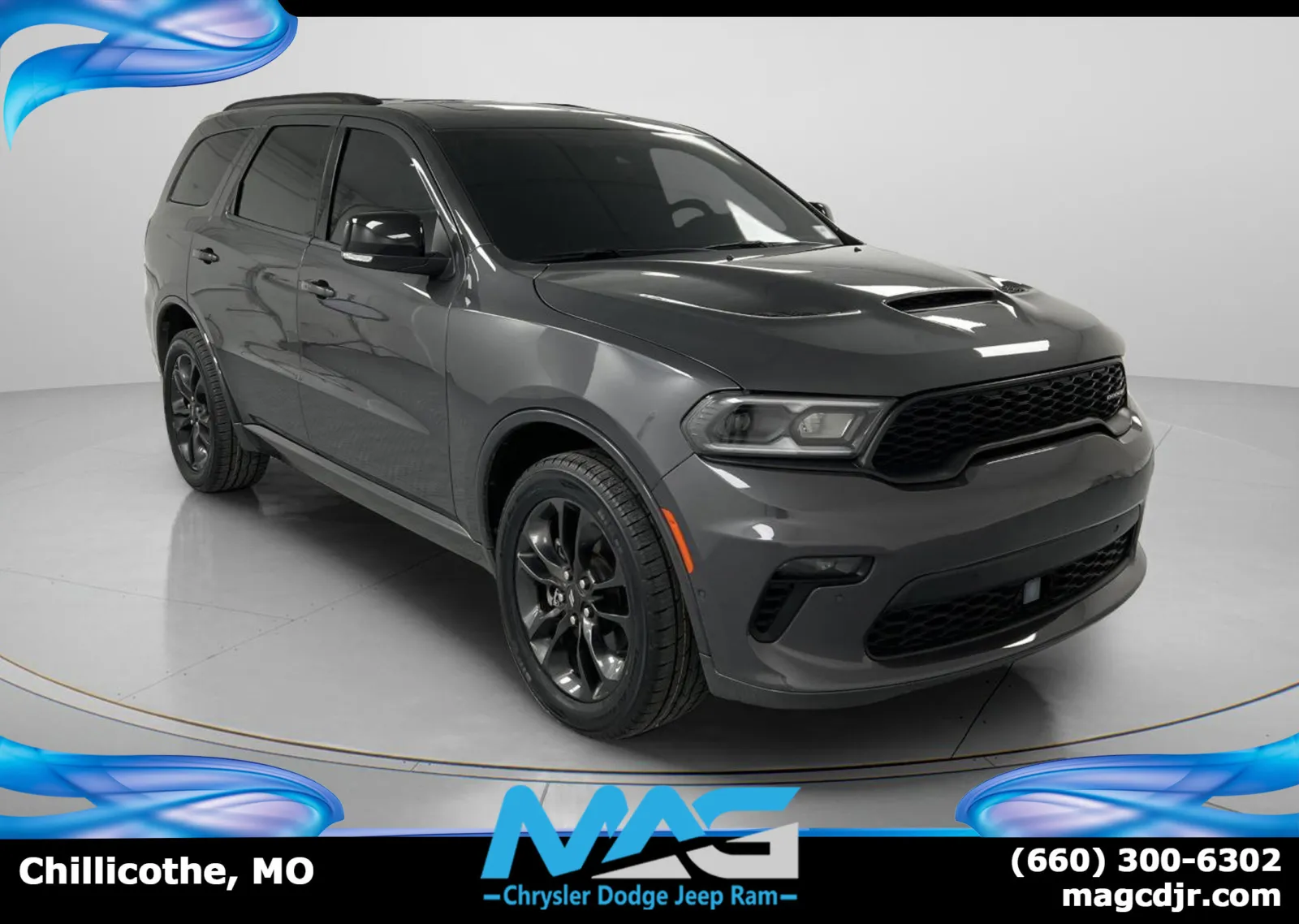 Gray 2023 Dodge Durango GT Premium for sale in Chillicothe, MO