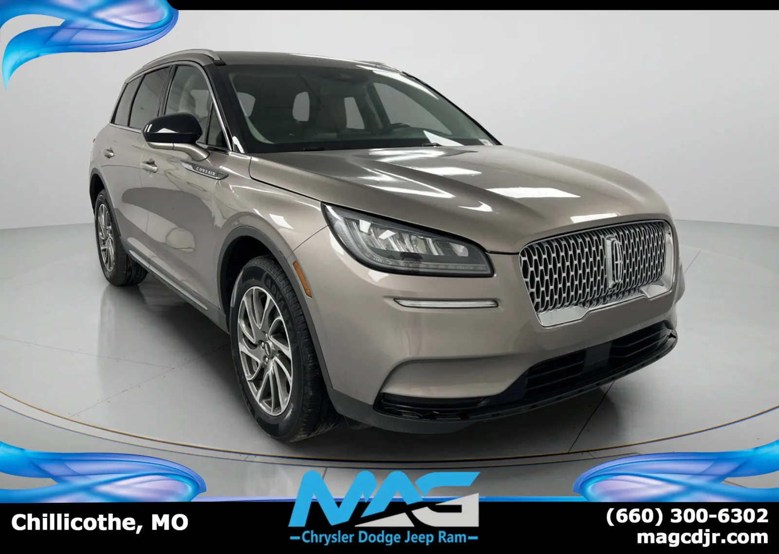 Brown 2021 Lincoln Corsair Standard for sale in Chillicothe, MO