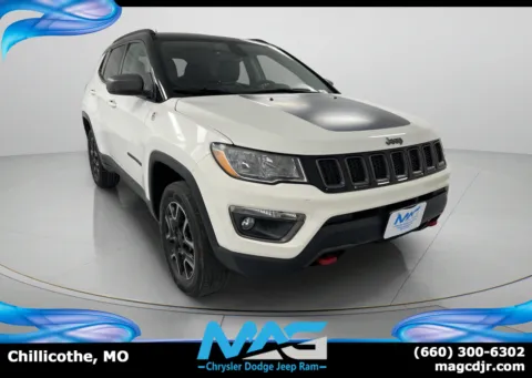 White 2019 Jeep Compass Trailhawk for sale in Chillicothe, MO