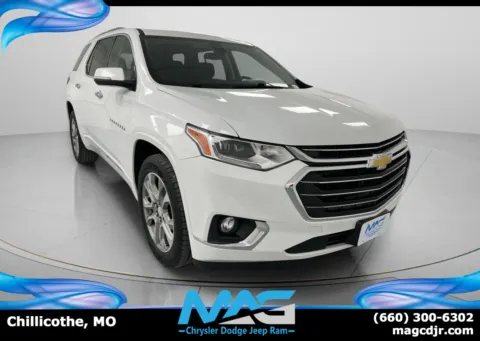 White 2019 Chevrolet Traverse Premier for sale in Chillicothe, MO