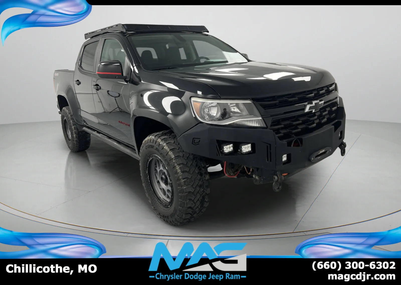 Black 2021 Chevrolet Colorado 4WD LT for sale in Chillicothe, MO