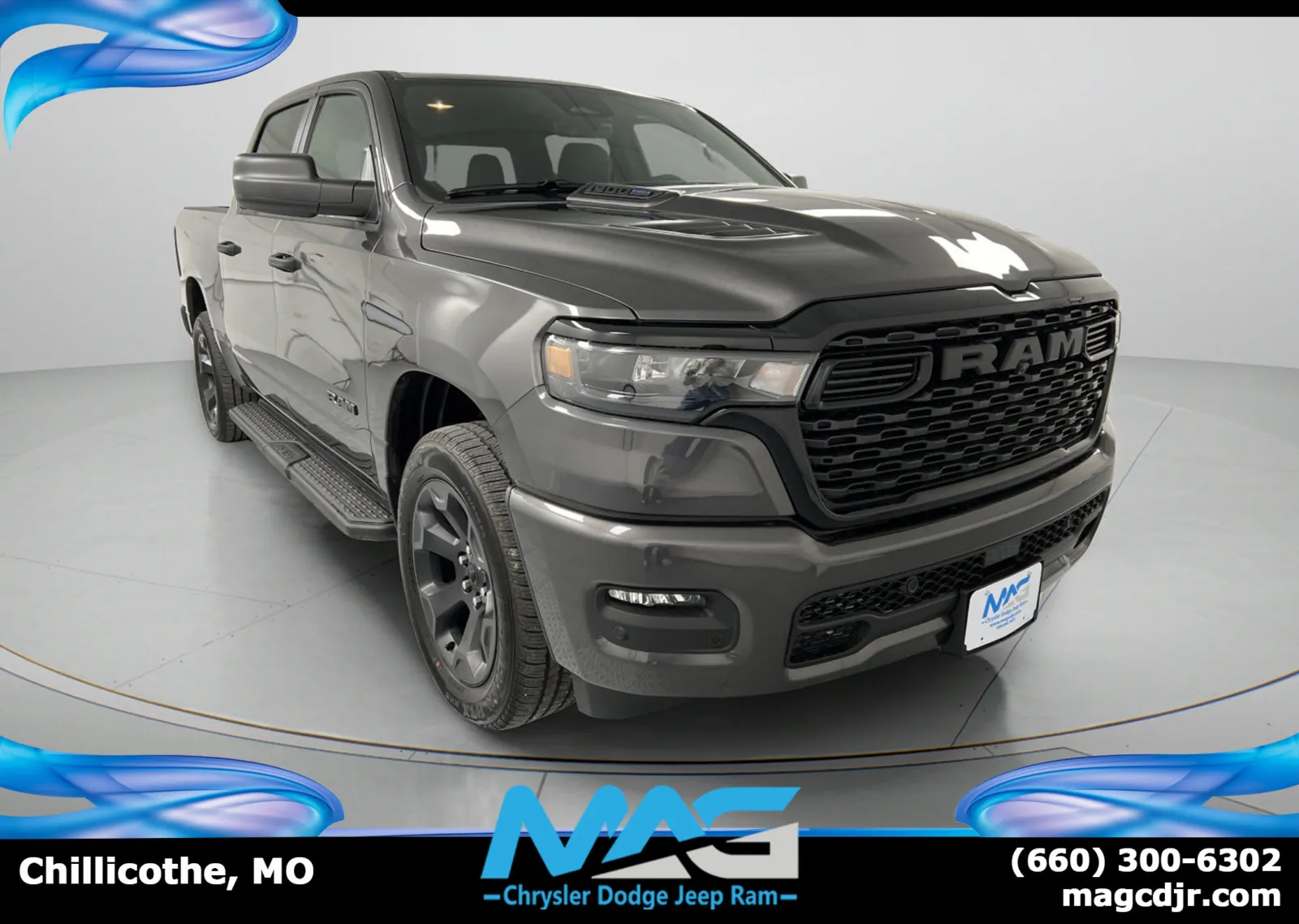 Gray 2026 Ram 1500 Express for sale in Chillicothe, MO