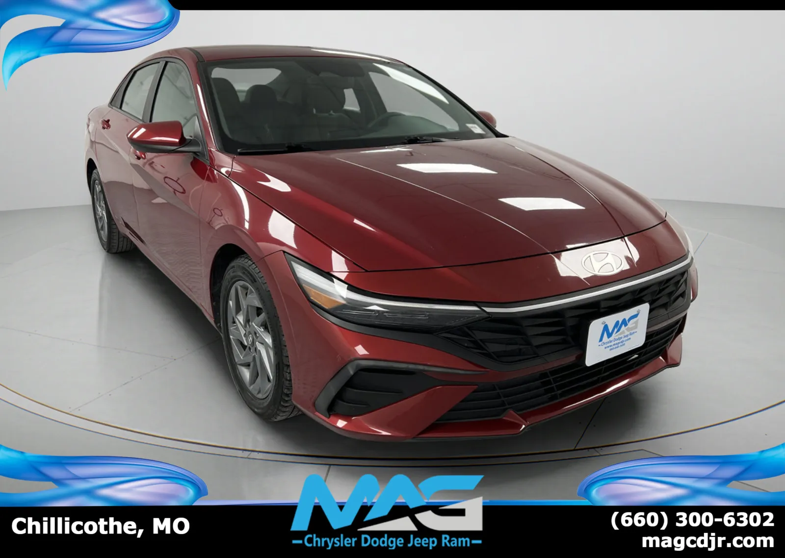 Red 2024 Hyundai Elantra SEL for sale in Chillicothe, MO