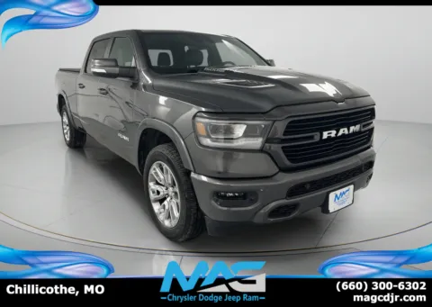 Gray 2022 Ram 1500 Laramie for sale in Chillicothe, MO