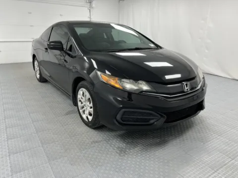 Black 2015 Honda Civic Coupe LX for sale in Chillicothe, MO