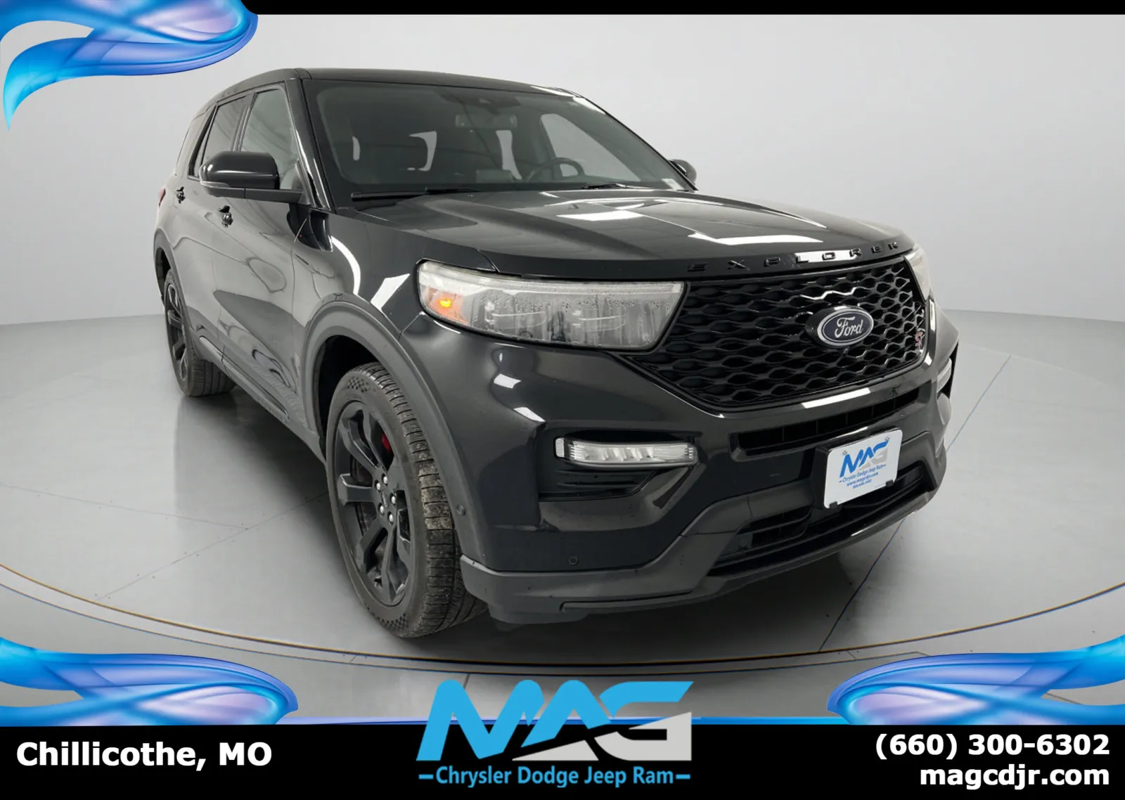 Black 2021 Ford Explorer ST for sale in Chillicothe, MO