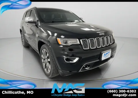 Black 2018 Jeep Grand Cherokee Overland for sale in Chillicothe, MO