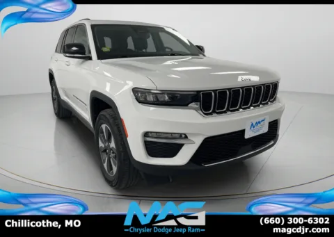 White 2024 Jeep Grand Cherokee 4xe 4x4 for sale in Chillicothe, MO