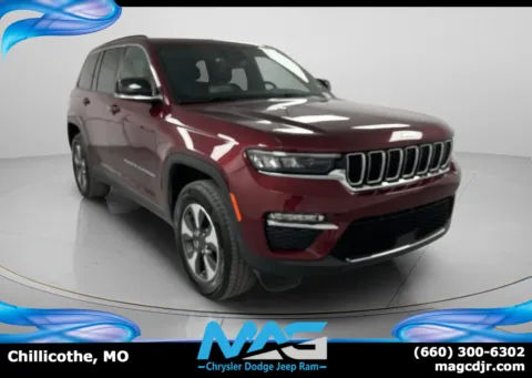 Red 2024 Jeep Grand Cherokee 4xe 4x4 for sale in Chillicothe, MO