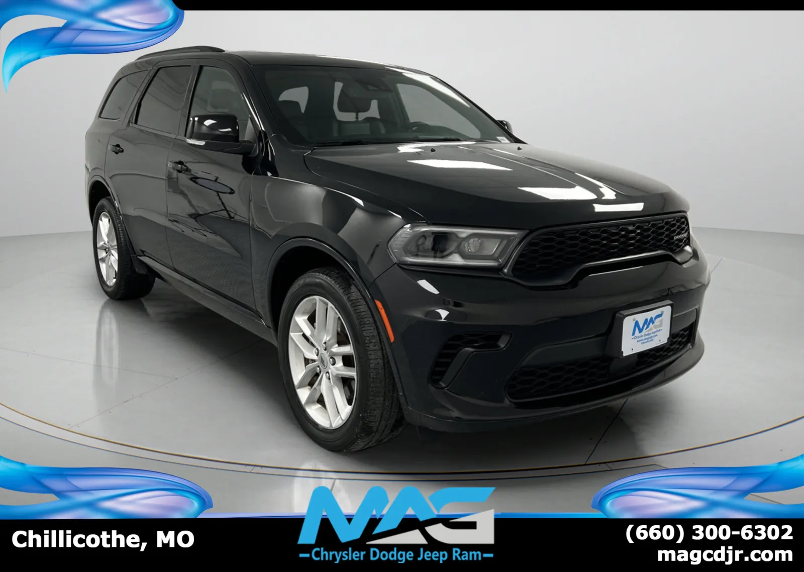 Black 2024 Dodge Durango GT Plus for sale in Chillicothe, MO