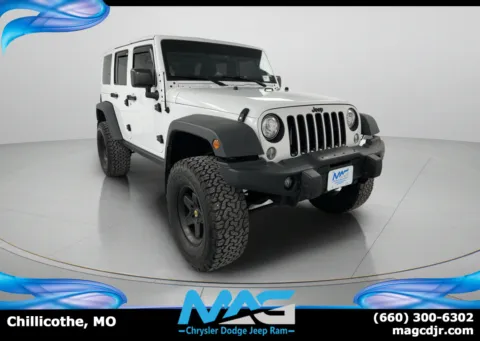 White 2017 Jeep Wrangler Unlimited Winter for sale in Chillicothe, MO
