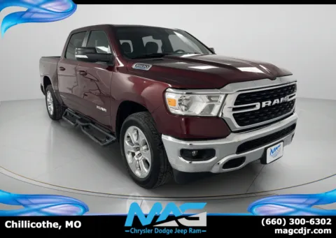 Red 2022 Ram 1500 Big Horn for sale in Chillicothe, MO
