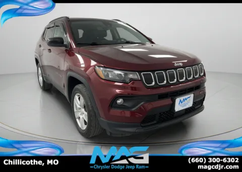 Red 2022 Jeep Compass Latitude for sale in Chillicothe, MO