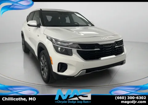 White 2026 Kia Seltos LX for sale in Chillicothe, MO