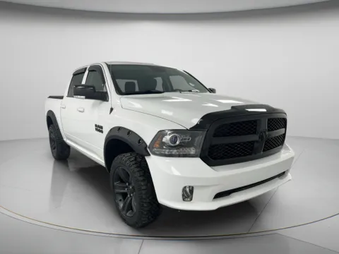 White 2018 Ram 1500 Night for sale in Chillicothe, MO