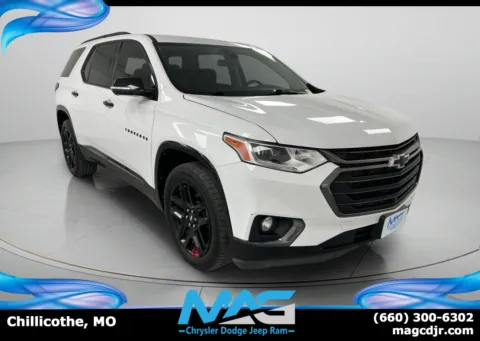 White 2020 Chevrolet Traverse Premier for sale in Chillicothe, MO