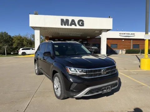 Black 2021 Volkswagen Atlas 3.6L V6 SEL for sale in Chillicothe, MO