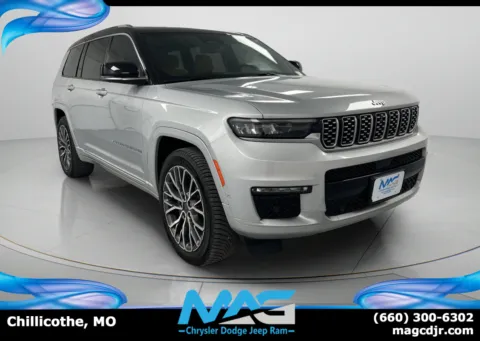 Silver 2021 Jeep Grand Cherokee L Summit Reserve for sale in Chillicothe, MO