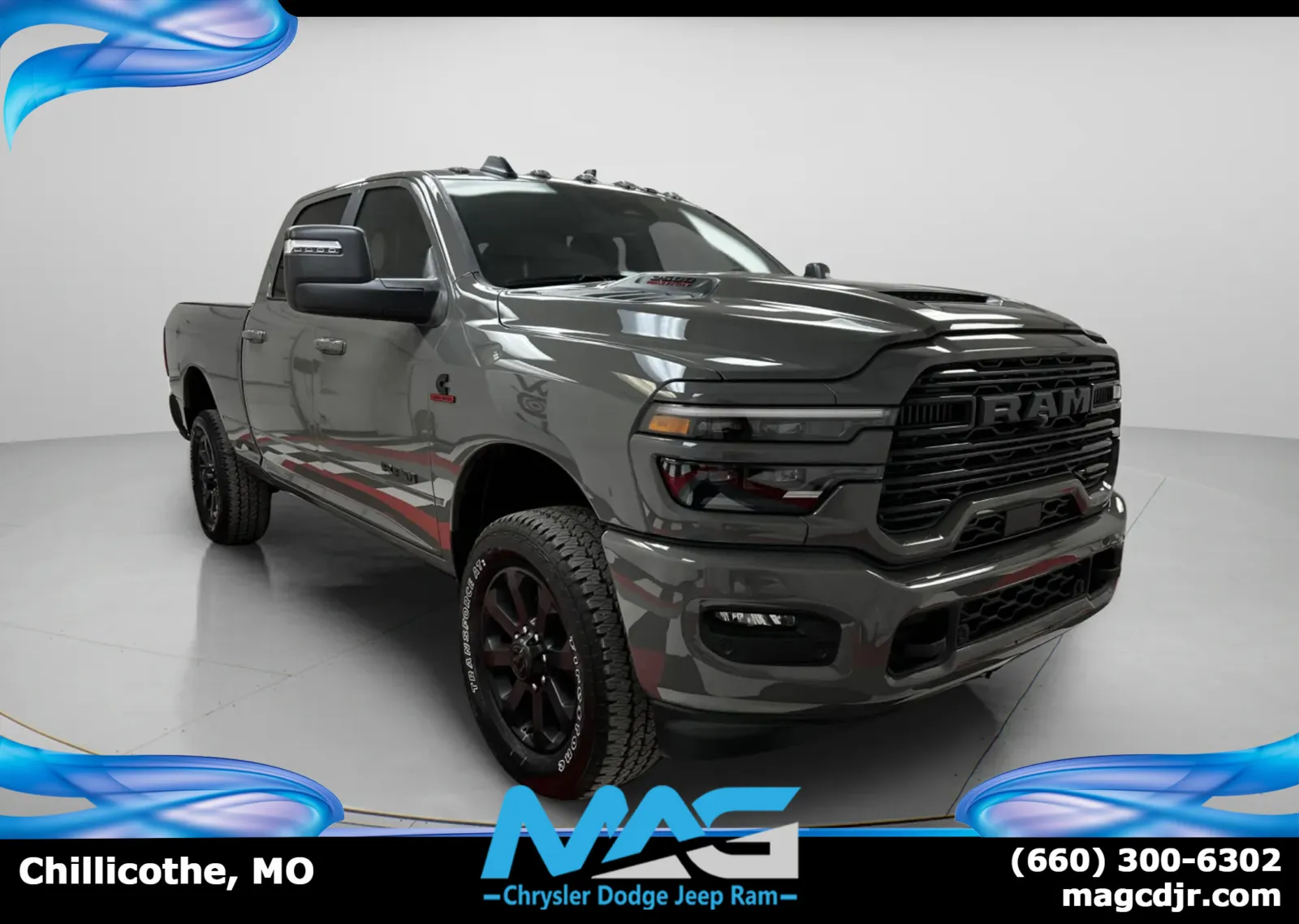 Gray 2026 Ram 2500 Laramie for sale in Chillicothe, MO