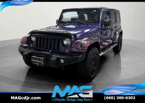 Purple 2016 Jeep Wrangler Unlimited Backcountry for sale in Chillicothe, MO