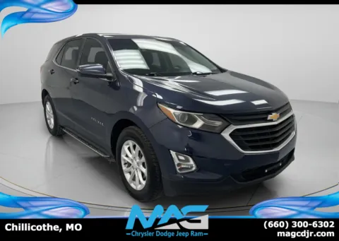 Blue 2018 Chevrolet Equinox LT for sale in Chillicothe, MO