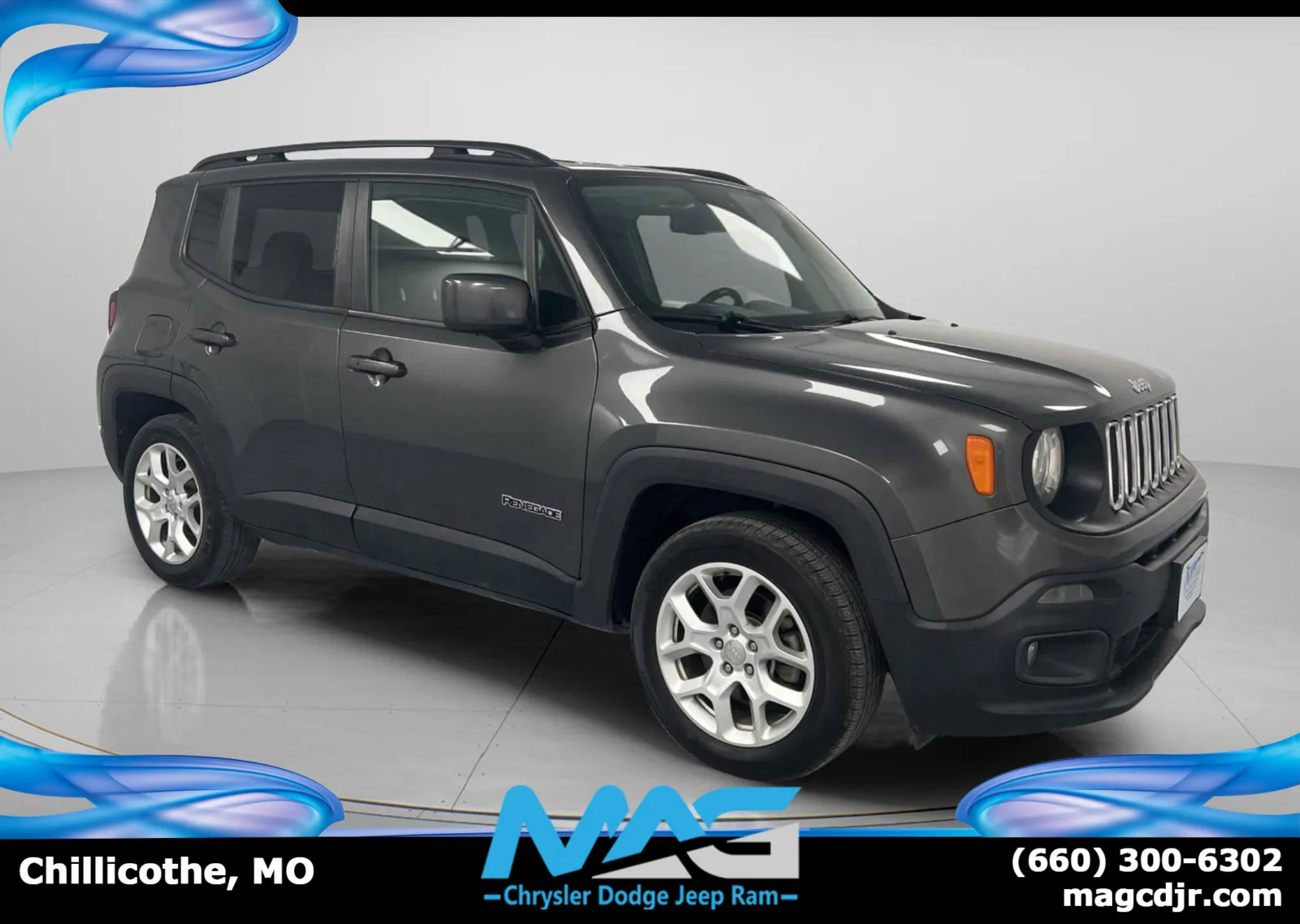 Gray 2018 Jeep Renegade Latitude for sale in Chillicothe, MO