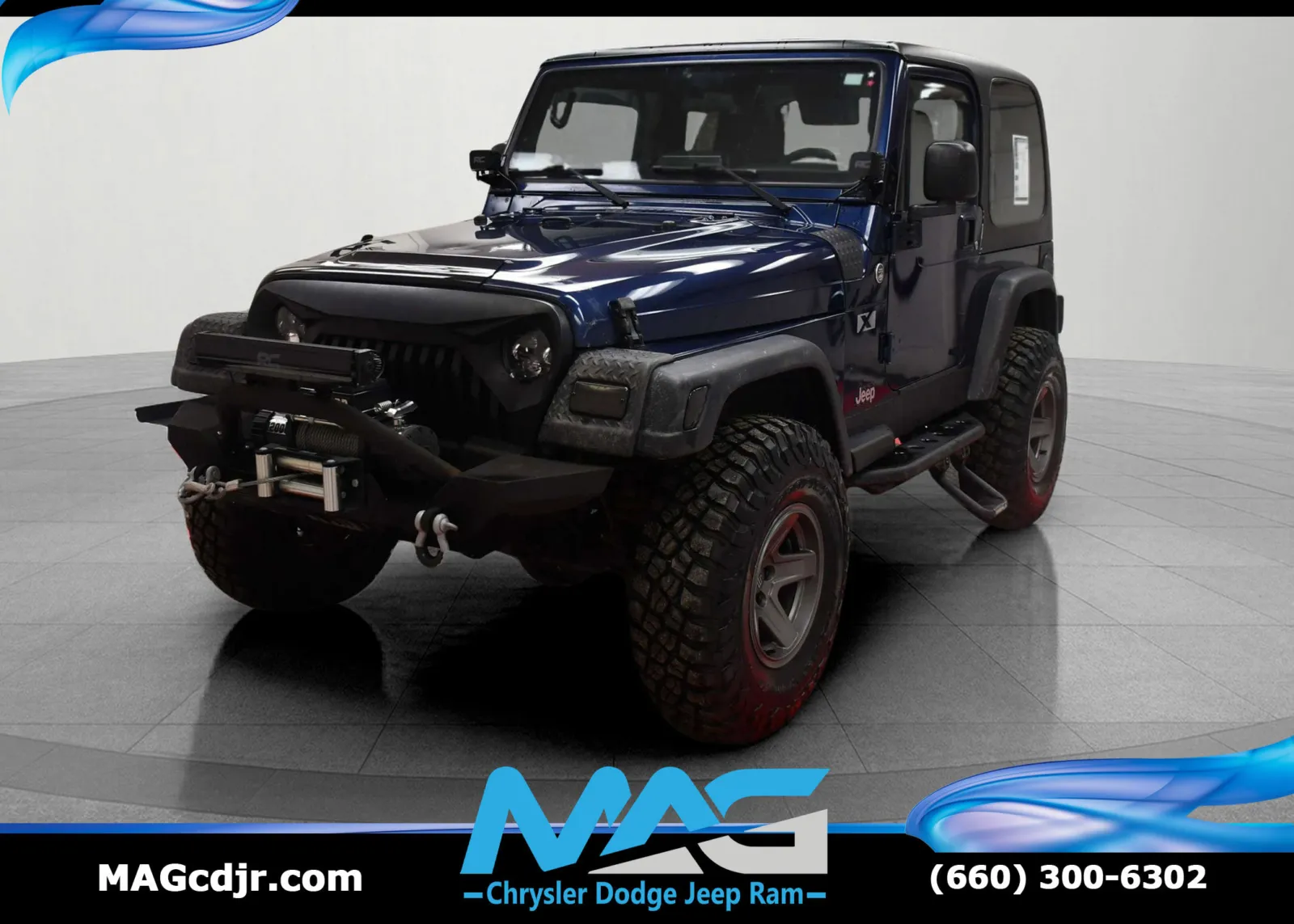 Blue 2005 Jeep Wrangler X for sale in Chillicothe, MO