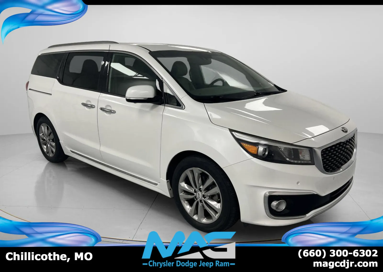 White 2018 Kia Sedona SX-L for sale in Chillicothe, MO