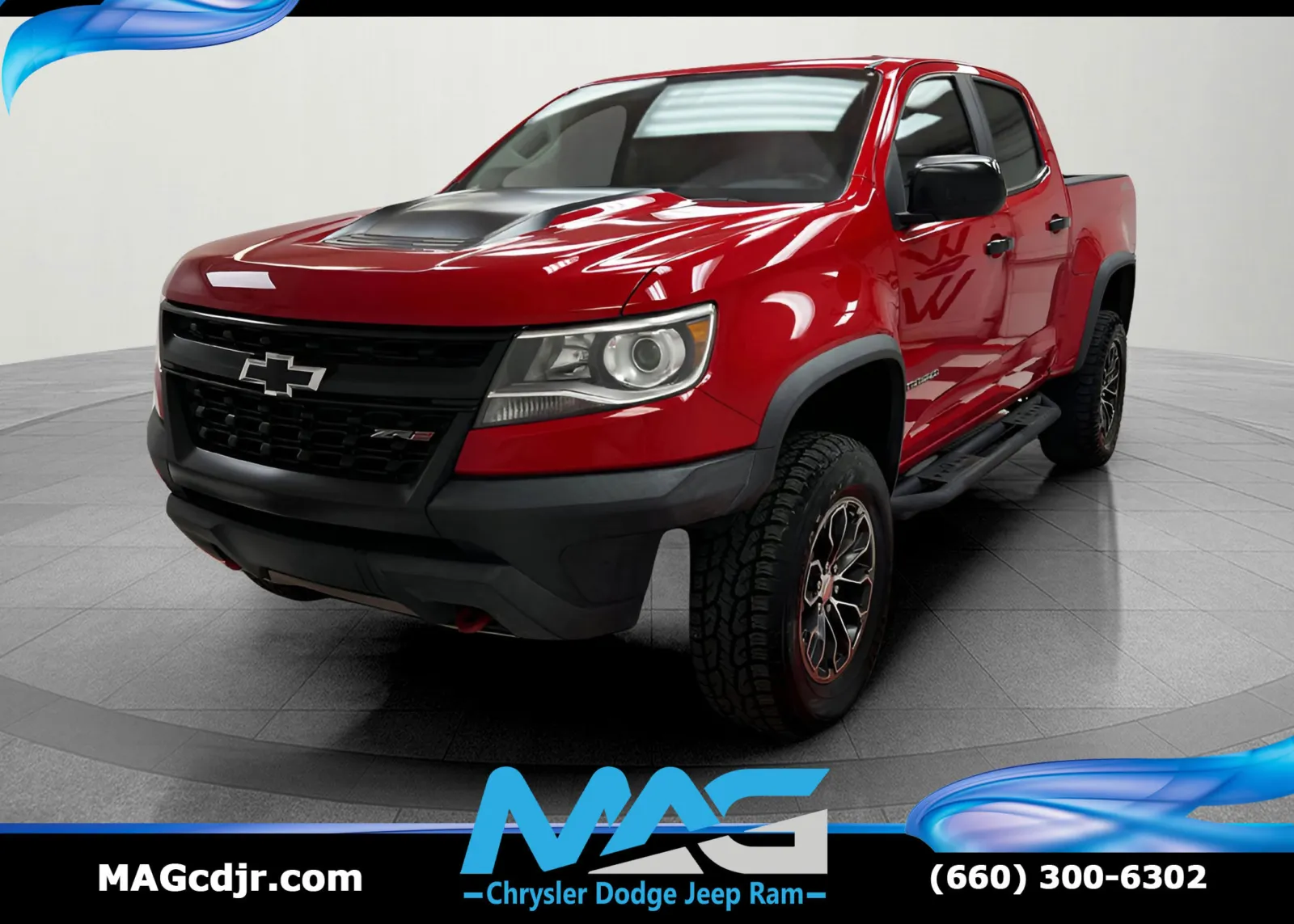 Red 2019 Chevrolet Colorado 4WD ZR2 for sale in Chillicothe, MO