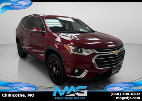 Red 2020 Chevrolet Traverse LT Cloth for sale in Chillicothe, MO