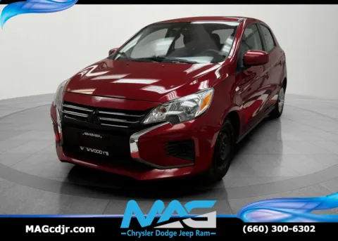 Red 2021 Mitsubishi Mirage ES CVT for sale in Chillicothe, MO