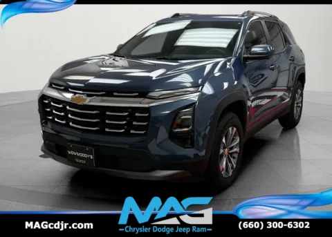 Blue 2025 Chevrolet Equinox AWD LT for sale in Chillicothe, MO