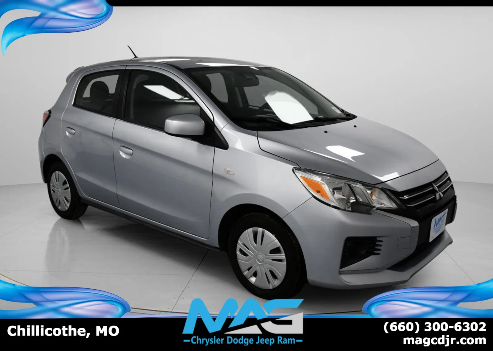 Silver 2021 Mitsubishi Mirage ES for sale in Chillicothe, MO
