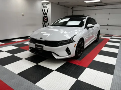 White 2021 Kia K5 EX for sale in Chillicothe, MO
