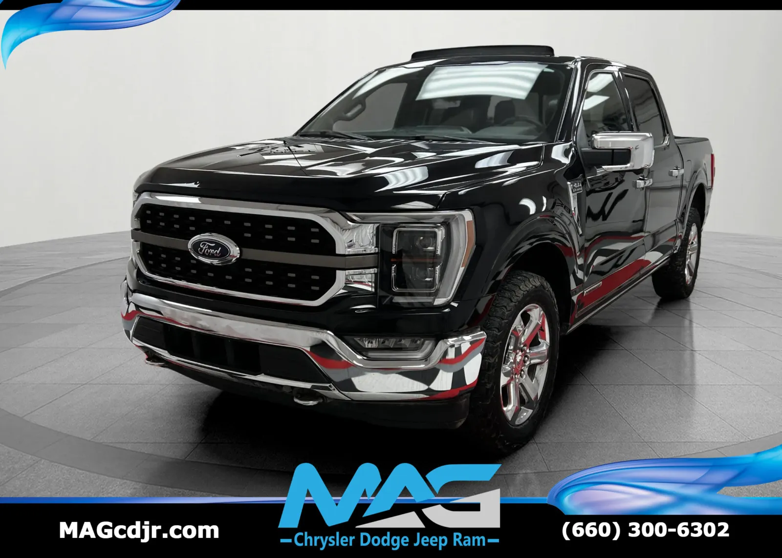 Black 2021 Ford F-150 King Ranch for sale in Chillicothe, MO