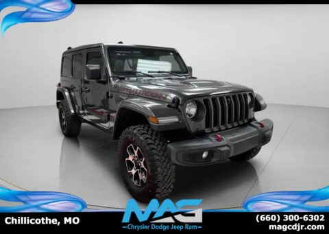 Gray 2021 Jeep Wrangler Unlimited Rubicon for sale in Chillicothe, MO