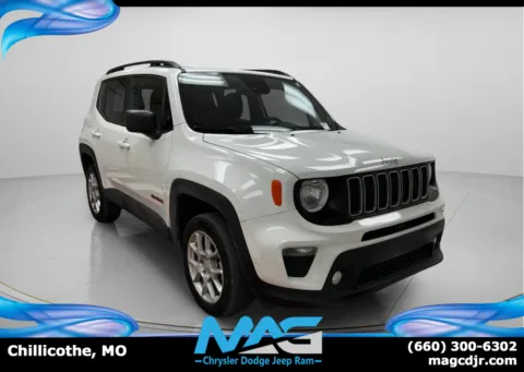 White 2023 Jeep Renegade Latitude for sale in Chillicothe, MO