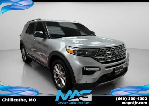 Silver 2021 Ford Explorer Limited for sale in Chillicothe, MO