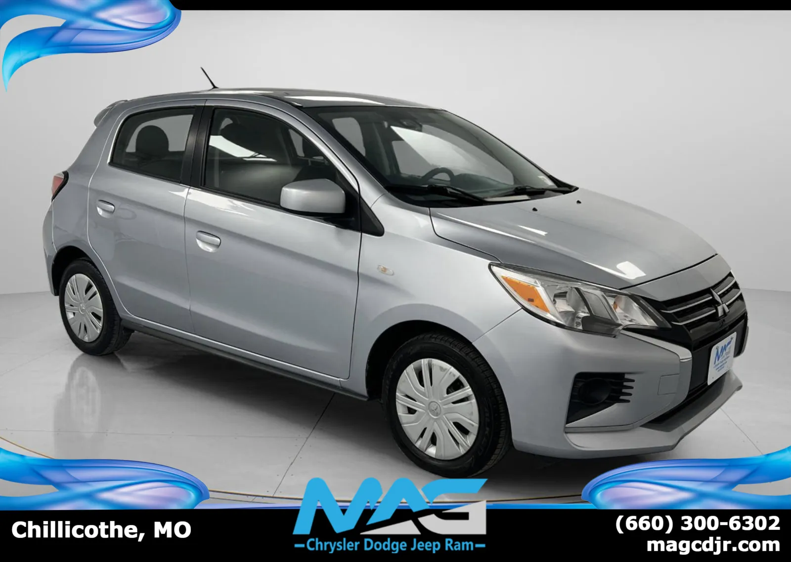 Silver 2022 Mitsubishi Mirage ES for sale in Chillicothe, MO