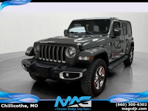 Gray 2019 Jeep Wrangler Unlimited Sahara for sale in Chillicothe, MO